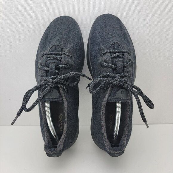 Allbirds WR M11 Mens Size 11 Wool Runners Lace Up Charcoal Black Running Shoes - Picture 5 of 7